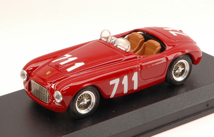 FERRARI 166 MM SPYDER N.711 4th MM 1950 BRACCO-MAGLIOLI 1:43