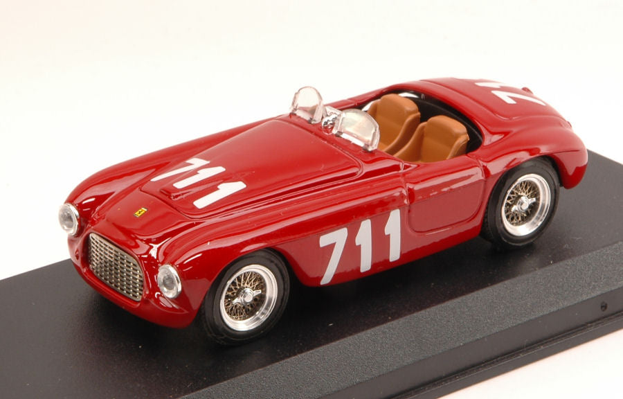 FERRARI 166 MM SPYDER N.711 4th MM 1950 BRACCO-MAGLIOLI 1:43