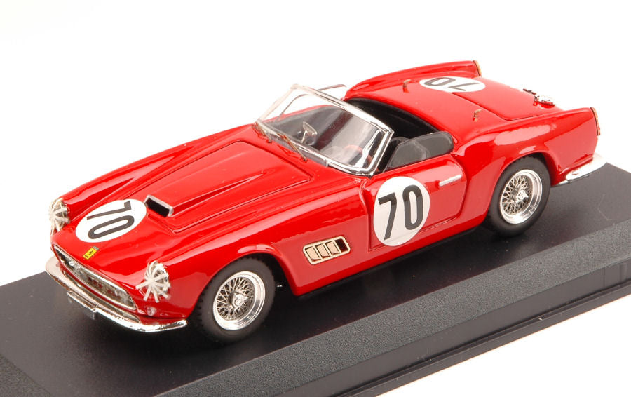 FERRARI 250 CALIFORNIA N.70 9th 12H SEBRING 1959 H.HIVELY-R.GHINTER 1:43