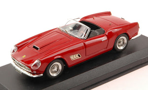 FERRARI 250 CALIFORNIA 1958 VERSIONE FARI CARENATI RED 1:43