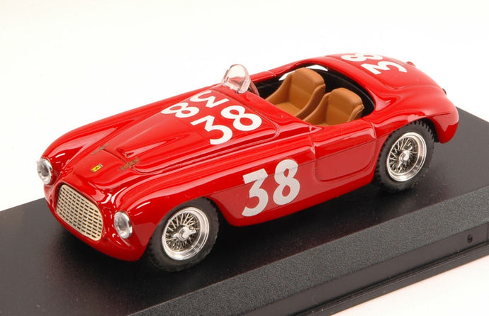 FERRARI 166 MM SPYDER N.38 WINNER SILVERSTONE 1950 A.ASCARI 1:43