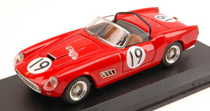 FERRARI 250 SPYDER CALIFORNIA N.19 9th NASSAU 1960 W.V.TRIPS 1:43