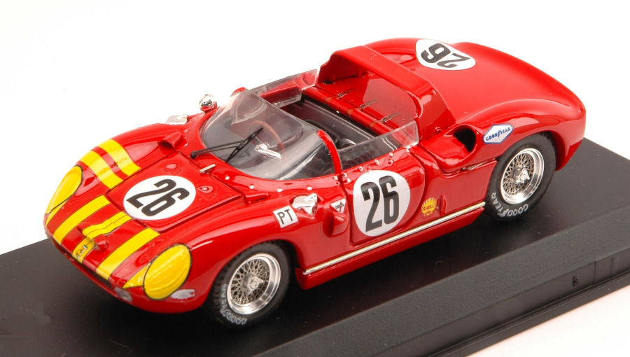 FERRARI 330 P N.26 34th SEBRING 1965 GROSSMAN-HUDSON 1:43