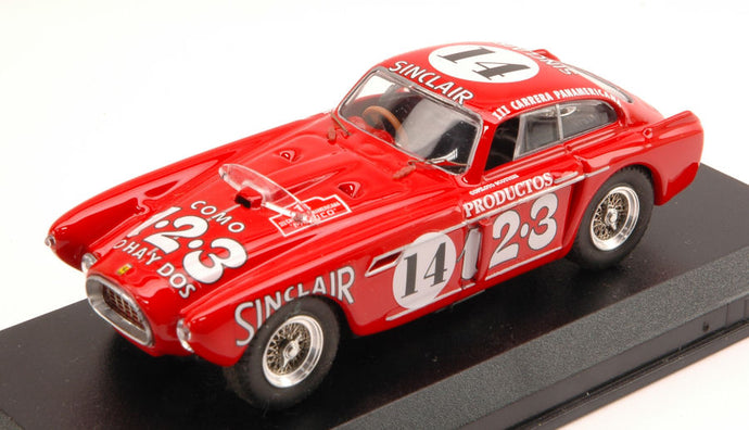 FERRARI 340 MEXICO N.14 CARRERA MESSICANA 1952 ASCARI-SCOTUZZI 1:43