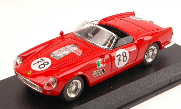 FERRARI 250 CALIFORNIA N.78 ACCIDENT 1000 KM NURBURGRING 1960 1:43