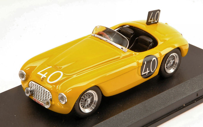FERRARI 166MM BARCHETTA SPIDER N 40 SPA 1949 ROOSDORP - DE RIDDER ORANGE 1:43