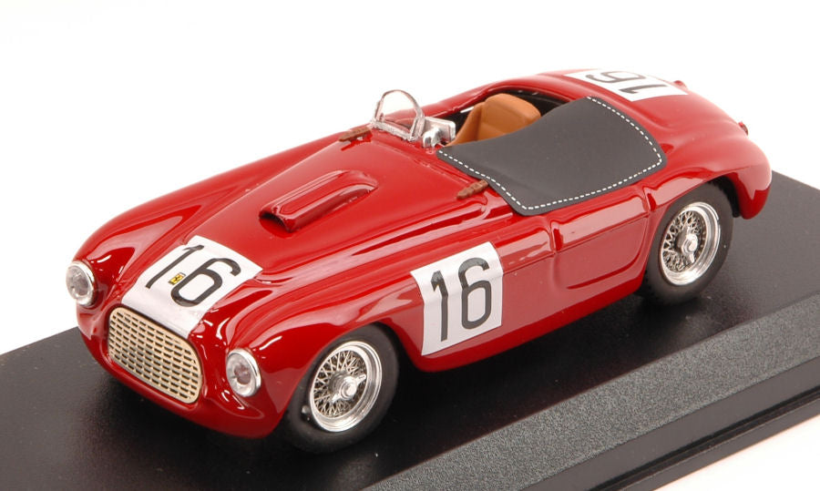 FERRARI 166 SPYDER N.16 WINNER 12H PARIGI 1950 CHINETTI-LUCAS 1:43