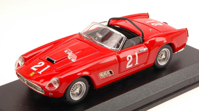 FERRARI 250 CALIFORNIA N.21 14th NASSAU TROPHY 1960 W.VON TRIPS 1:43