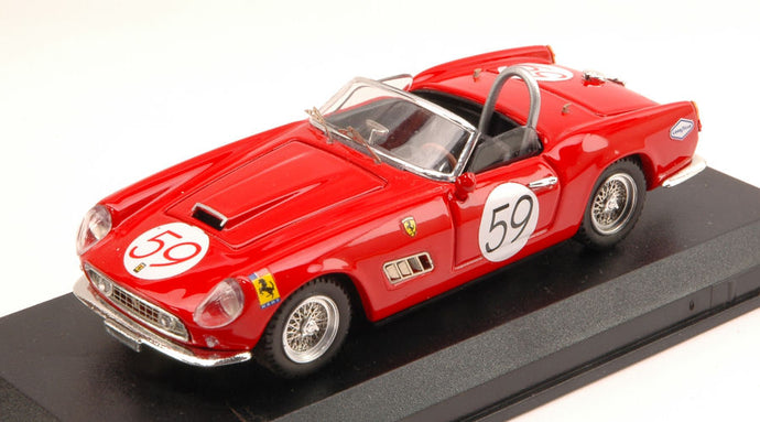 FERRARI 250 CALIFORNIA N.59 27th NASSAU TROPHY 1961 A.WYLIE 1:43