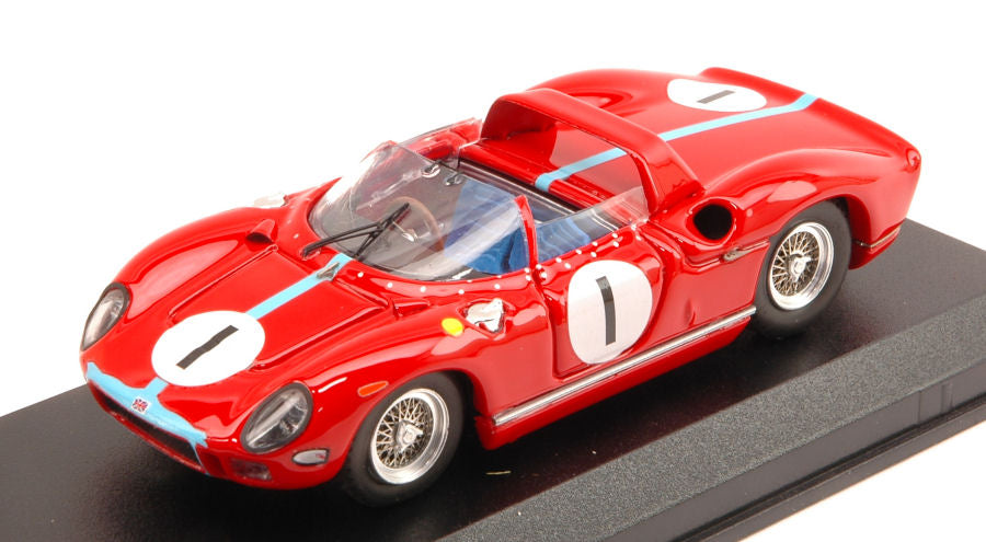 FERRARI 330 P N.1 9th 500 KM SPA 1965 M.PARKES 1:43