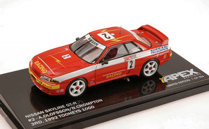 NISSAN SKYLINE GT-R N.2 3rd TOOHEYS 1000 1992 1:43