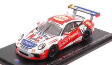 Indlæs billede til gallerivisning Porsche 911 GT3 CUP #7 JAXON EVANS PORSCHE CARRERA CUP AUSTRALIA CHAMPION 2018 rød/hvid/blå 1:43