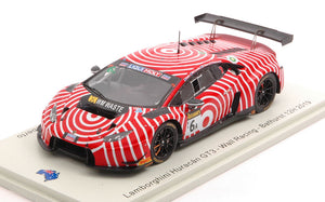 Lamborghini HURACAN GT3 #6 DEITZ/WESTWOOD/McCONVILLE/D'ALBERTO 12H BATHURST 2019 rød/hvid 1:43