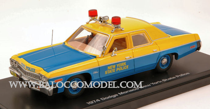 DODGE MONACO NEW YORK STATE POLICE 1974 1:43