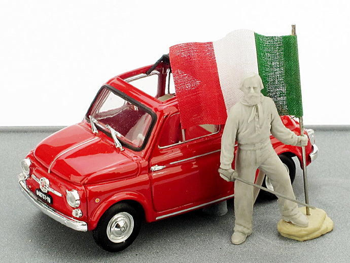 FIAT 500 150mo UNITA' D' ITALIA GARIBALDI 1:43