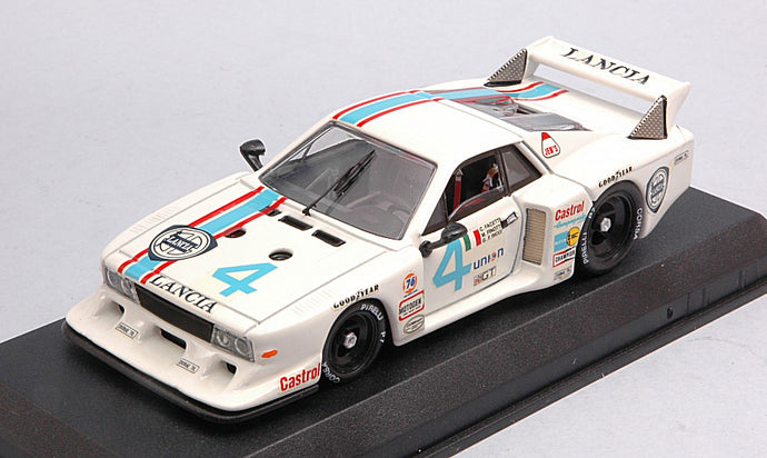 LANCIA BETA MONTECARLO N 4 24h DAYTONA 1980 C.FACETTI - M.FINOTTO - G.F.RICCI WHITE 1:43