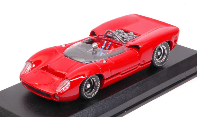 LOLA T70 SPYDER PROVA 1965 RED 1:43