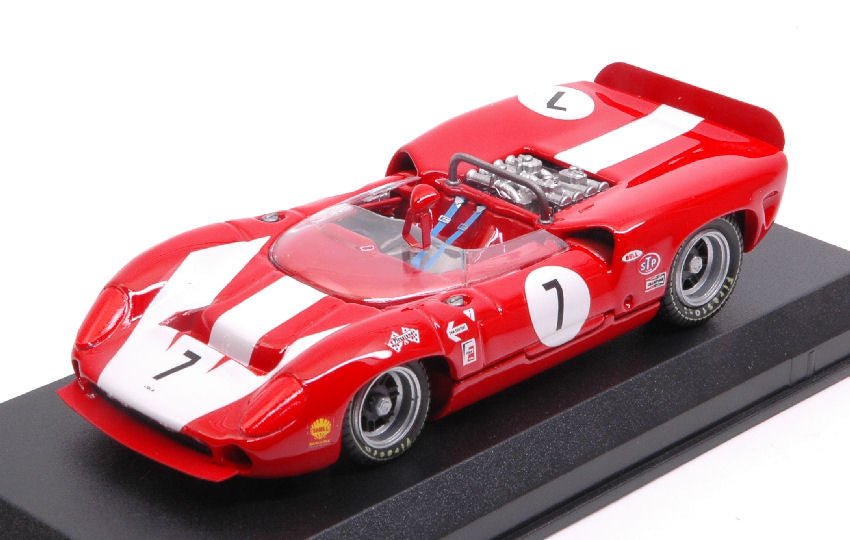 LOLA T70 SPYDER N.7 WINNER CAN-AM RIVERSIDE 1966 J.SURTEES 1:43