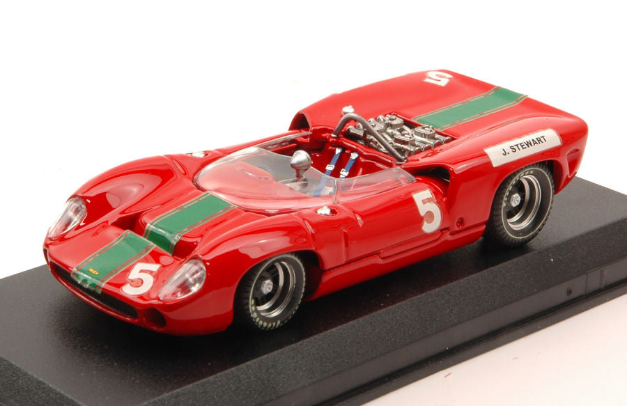 LOLA T70 SPYDER N.5 3rd BRANDS HATCH 1965 JACKIE STEWART 1:43