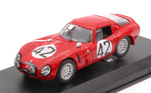 ALFA ROMEO TZ2 N 42 24h LE MANS 1965 ZUCCOLI - GEKY RED 1:43
