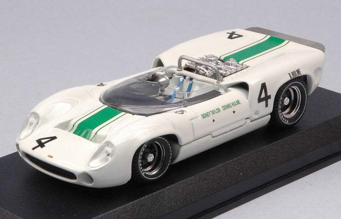 LOLA T70 SPIDER N 4 OULTON PARK 1965 D.HULME WHITE GREEN 1:43