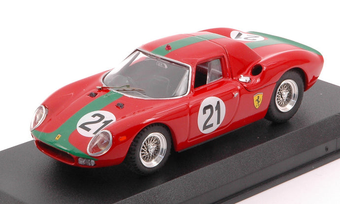 FERRARI 250 LM N.21 8th MONZA 1966 DE SIEBENTHAL-PLEIXINHO 1:43