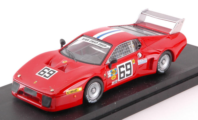FERRARI 512 BB LM N.69 36th 24 H DAYTONA 1980 HENN-DIEUDONNE  1:43