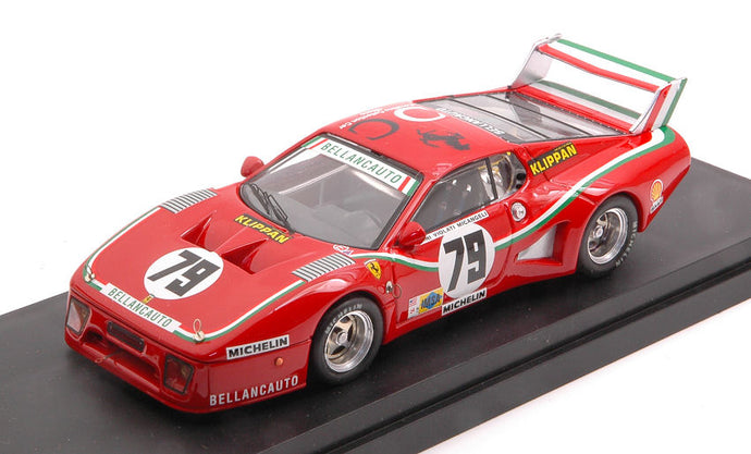 FERRARI 512BB LM N 79 24h LE MANS 1980 DINI - VIOLATI - MICAN RED 1:43