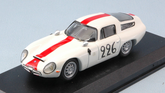 ALFA ROMEO TZ1 N 226 MONT VENTOUX 1964 RAMU - CACCIA WHITE RED 1:43