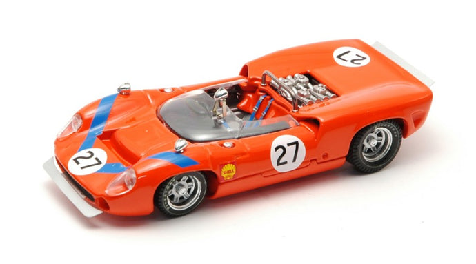 LOLA T70 SPIDER N 27 FUJI 1968 T.SAKAI ORANGE 1:43