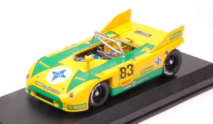 PORSCHE 908/3 N 83 CAMPIONATO EUROPEO MONTAGNA 1973 J.FERNANDEZ YELLOW GREEN 1:43