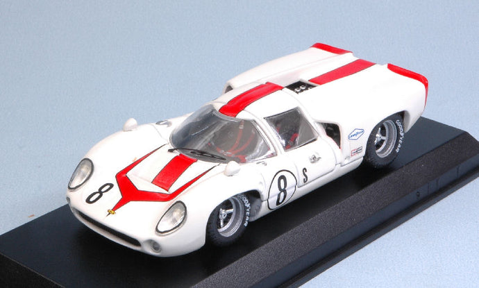 LOLA T 70 COUPE  N.8 12H SEBRING 1968 MOTSCHENBACHER-LESLIE 1:43