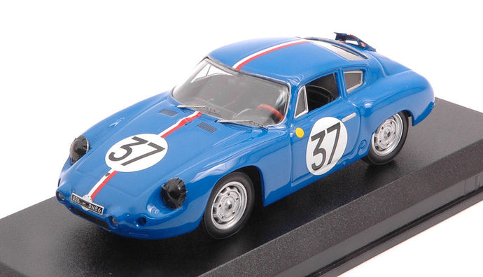 PORSCHE 1600GS ABARTH N 37 24h LE MANS 1961 BUCHET - MONNERET BLUE 1:43
