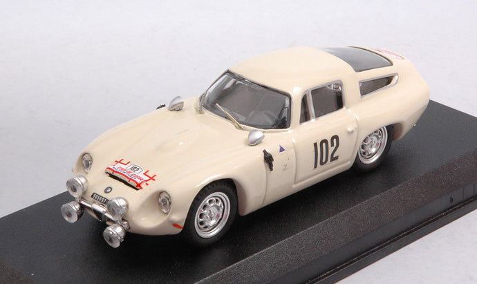 ALFA ROMEO TZ1 N 102 RALLY TOUR DE CORSE 1964 RICHARD - ROSINSKI WHITE 1:43