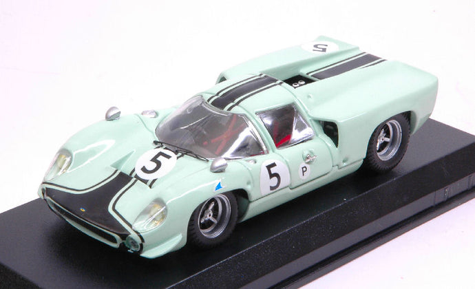 LOLA T70 COUPE N 5 BRANDS HATCH 1967 M.DE UDY LIGHT GREEN BLACK 1:43