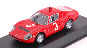 ABARTH OT1300 COUPE N 3 WINNER HOCKENHEIM 1967 T.HEZEMANS RED 1:43