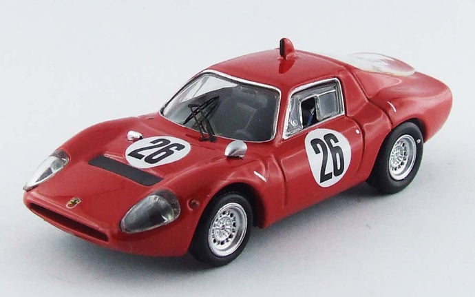 FIAT ABARTH OT 1300 N 26 TRENTO-BONDONE 1968 A.KROHE RED 1:43
