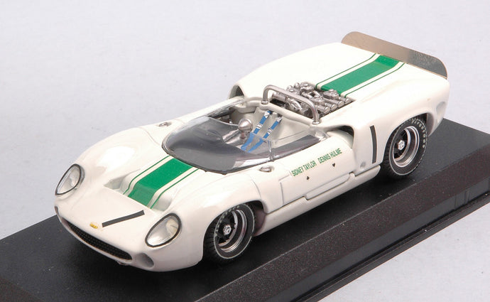 LOLA T70 SPIDER N 1 WINNER MALLORY PARK 1966 D.HULME WHITE 1:43