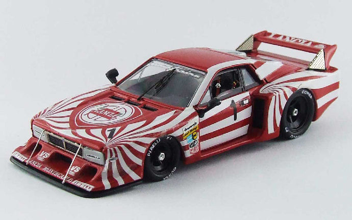 LANCIA BETA MONTECARLO N 1 6h VALLELUNGA 1980 PATRESE - CHEEVER RED 1:43