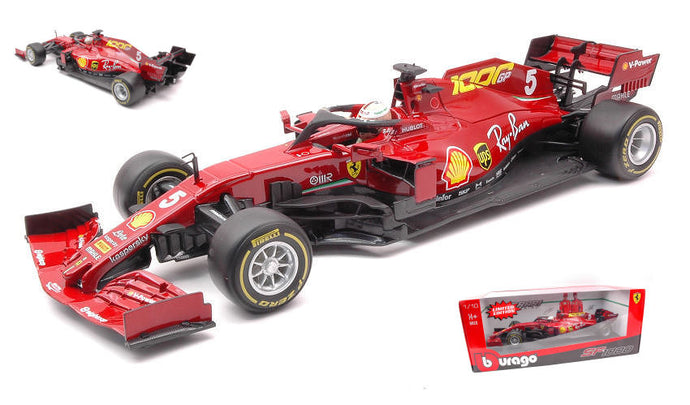 FERRARI F1 SF1000 N.5 1000th TUSCANY GP 2020 SEBASTIAN VETTEL 1:18
