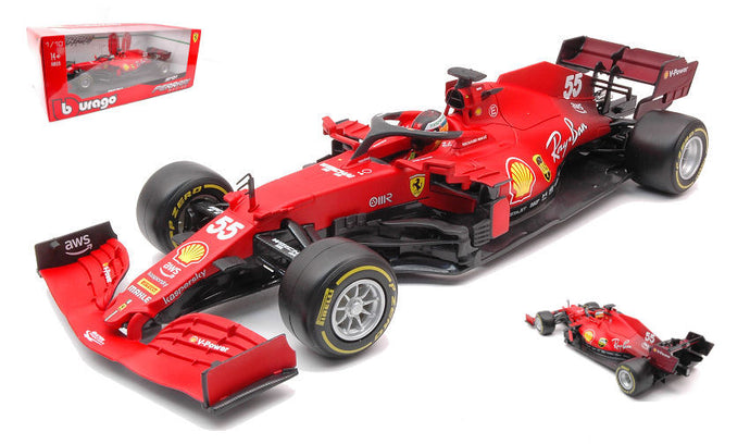 FERRARI F1 SF21 N.55 2021 CARLOS SAINZ 1:18