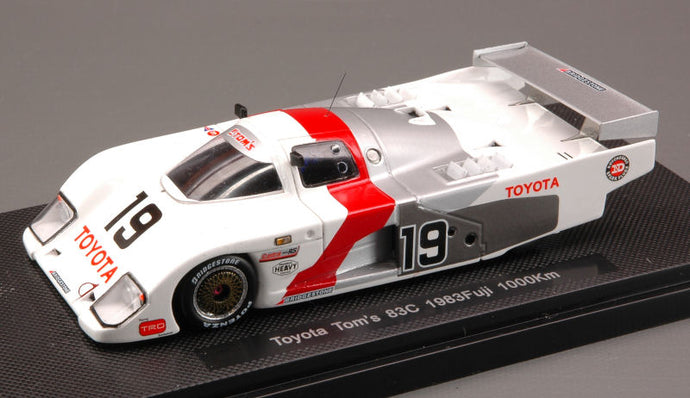 TOYOTA TOM S 83C N.19 DNF 1000 KM FUJI MATSUMOTO-HOSHINO-SEKIYA 1:43