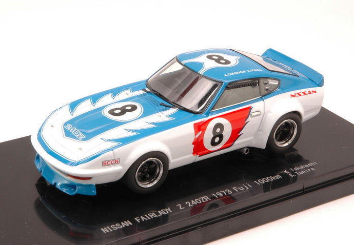 NISSAN FAIRLADY Z 240ZR N.8 1000 Km FUJI 1973 TAKAHASHI-TOHIRA 1:43