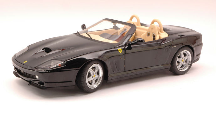 FERRARI 550 BARCHETTA PININFARINA 2000 BLACK 1:18