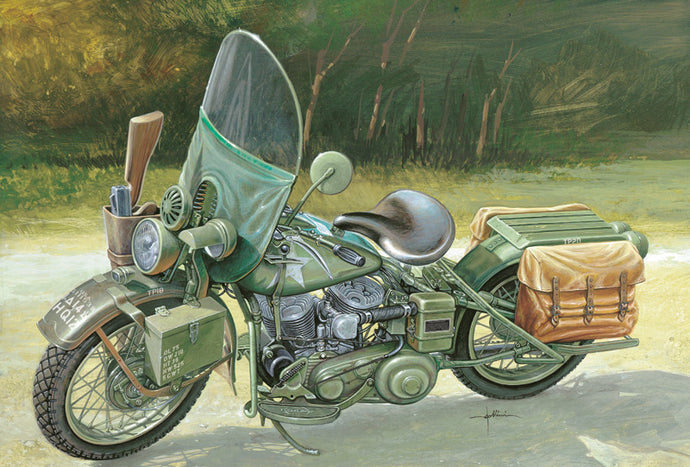 HARLEY DAVIDSON WLA 750 MILITARY 1942 / 1:9