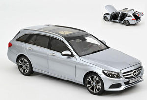 MERCEDES C-CLASS T-MODEL 2014 SILVER os 1:18