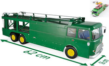 Indlæs billede til gallerivisning FIAT BARTOLETTI 306/2 3-ASSI TRUCK TEAM DAVID PIPER RACING CAR TRANSPORTER 1970 GREEN 1:18