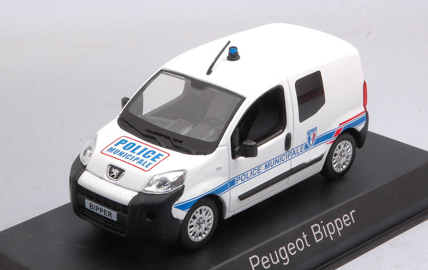 PEUGEOT BIPPER POLICE MUNICIPALE 2009 WHITE 1:43