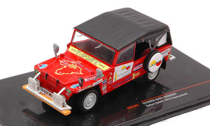 CITROEN BABY BROUSSE CABRIOLET CLOSED SAFARI SOLEIL 1973 RED BLACK 1:43