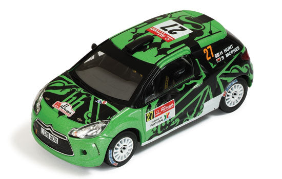 CITROEN DS3 R3 N.27 35th PORTUGAL IRC 2011 HUNT-MARSHALL 1:43